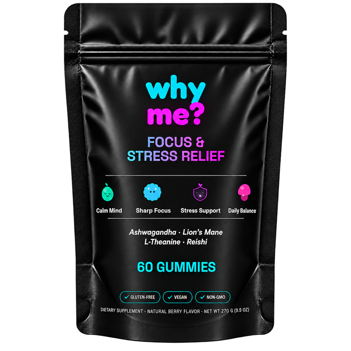 Focus & Stress Relief 60 Gummies
