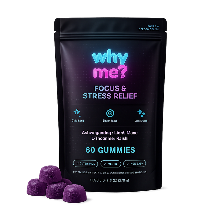Focus & Stress Relief 60 Gummies
